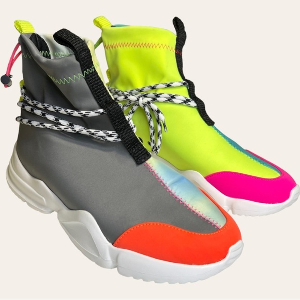 John Geiger  “What The” 002‎ High Sneaker Archived Colorway M 5 W 6.5